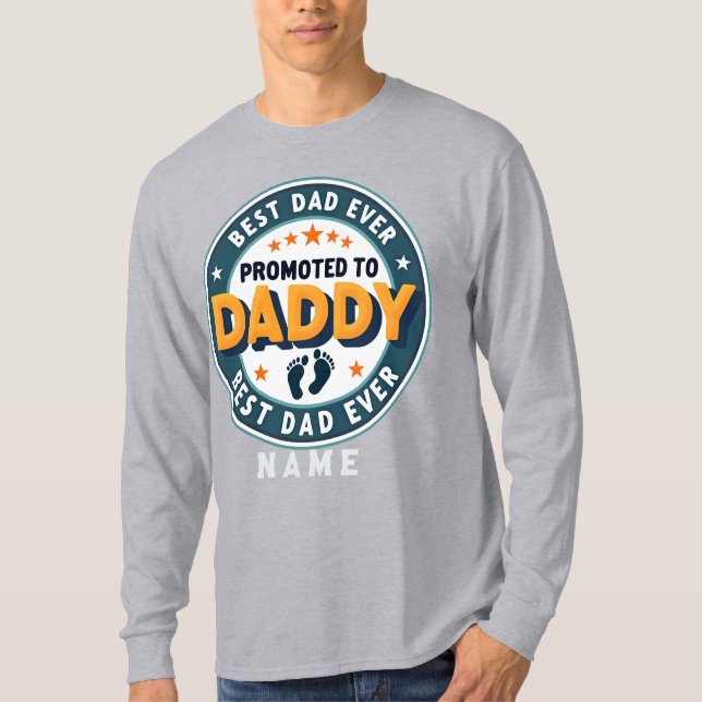 Camiseta Custom Personalized Name Gift for Dad (Anverso)