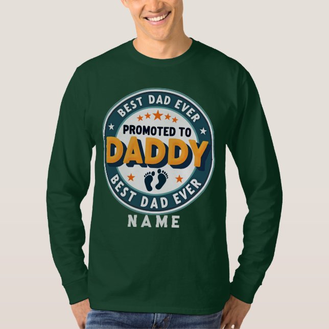 Camiseta Custom Personalized Name Gift for Dad (Anverso)