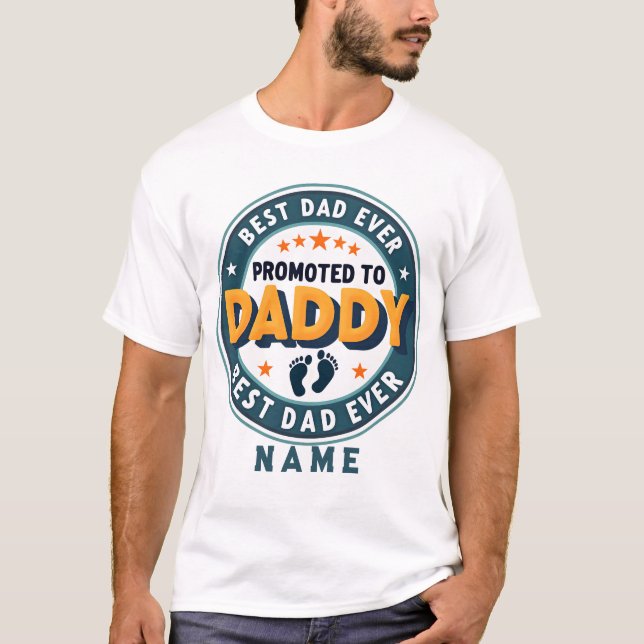 Camiseta Custom Personalized Name Gift for Dad (Anverso)