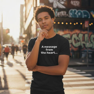 Camiseta Custom Personalized T-Shirt with Name or Message
