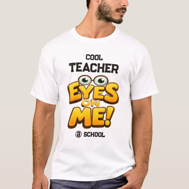 Camiseta Custom Photo Teacher Gifts  Personalized by School (Anverso)