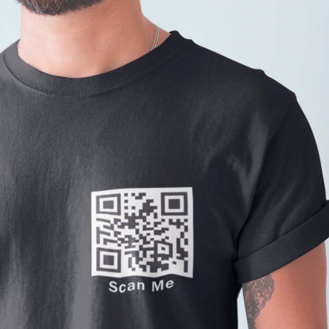 Camiseta Custom QR Code For (Subido por el creador)