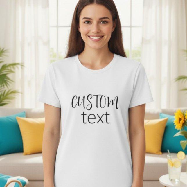 Camiseta Custom Shirt, Gift for Her, Women's V-Neck Shirt  (Subido por el creador)