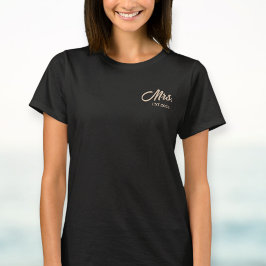 Camiseta Custom  t-shirt Mrs., Future Mrs.