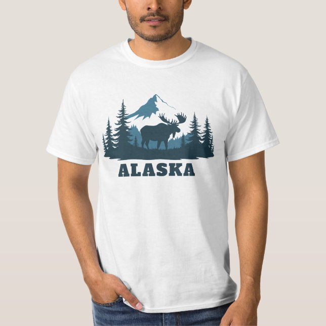 Camiseta Custom Text ALASKA (Anverso)