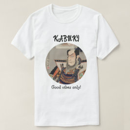 Camiseta Custom Vintage Aesthetic Japanese Kabuki Theater