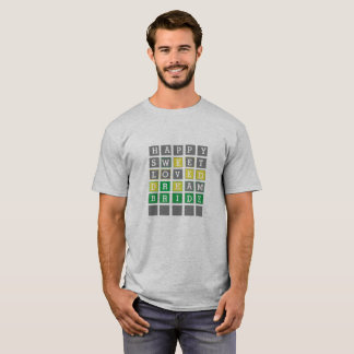 Camiseta Custom Wordle  T-Shirt