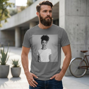 Camiseta Custom Your Photo Shirt - Personalized Picture Tee