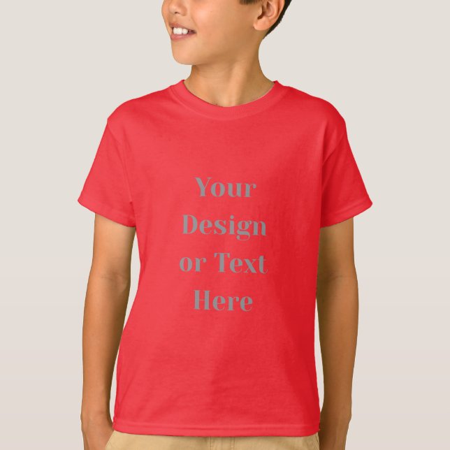 Camiseta Customizable Your Design or Text Here Personalized (Anverso)