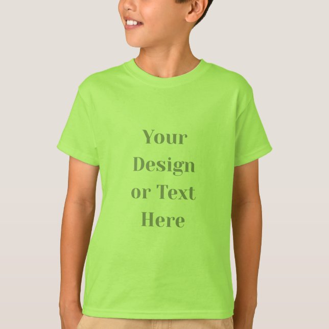 Camiseta Customizable Your Design or Text Here Personalized (Anverso)