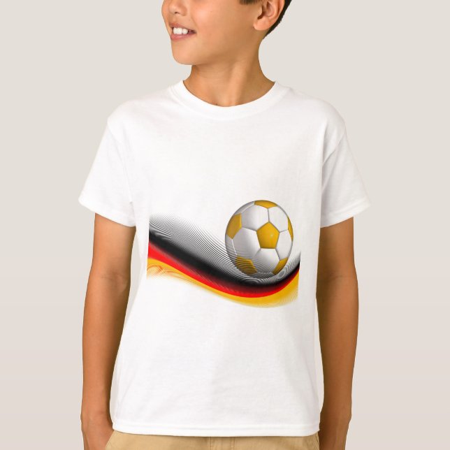 Camiseta Customize I love football soccer t-shirts (Anverso)