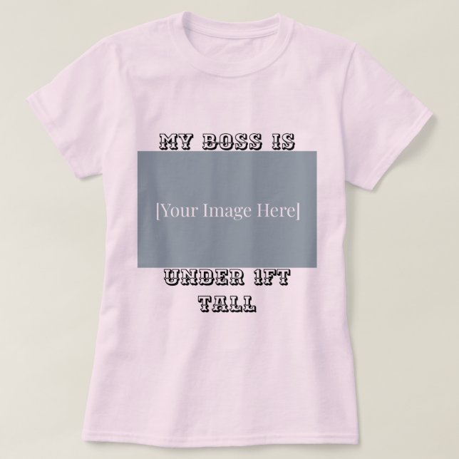 Camiseta Customized New Parent T-Shirt – Funny Baby Photo (Diseño del anverso)