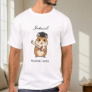 Camiseta Customized T-shirt for master's graduation, gift