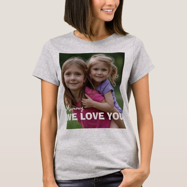Camiseta Customized with 2 and text (Anverso)