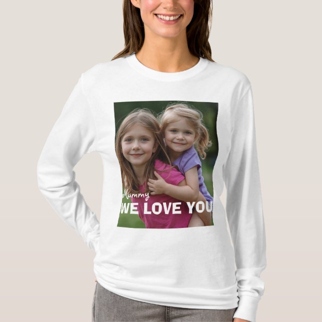 Camiseta Customized with 2 and text (Anverso)