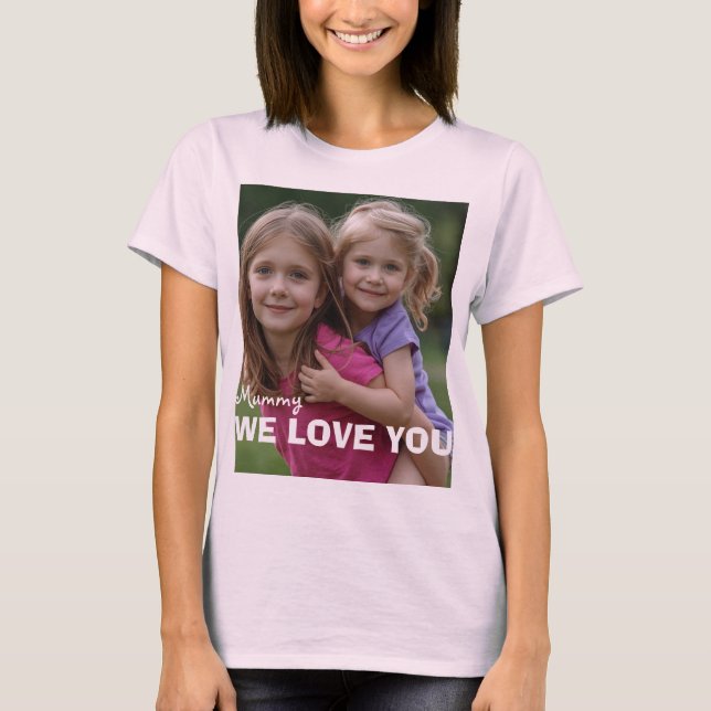 Camiseta Customized with 2 and text (Anverso)