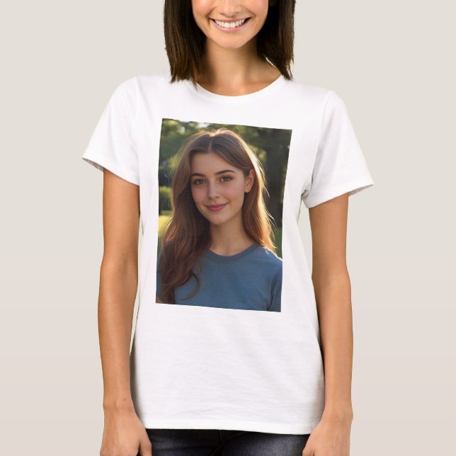 Camiseta Customized with two photos (Anverso)