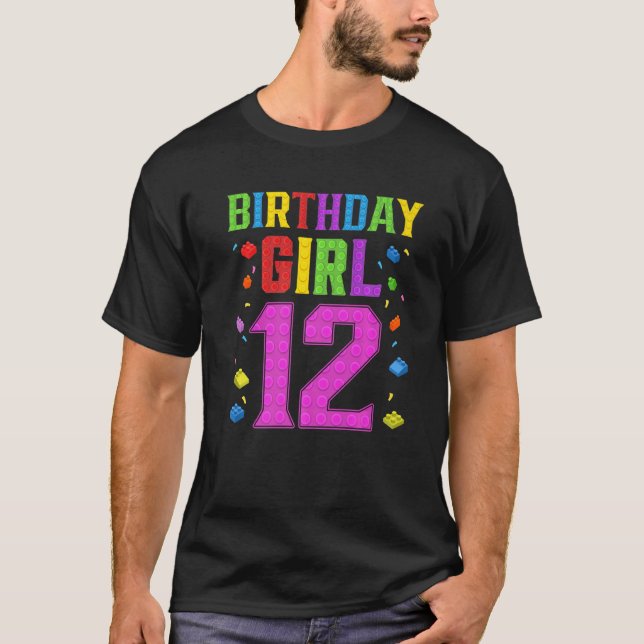 Camiseta Cuta 12 cumpleaños 12 años de antigüedad edificio  (Anverso)