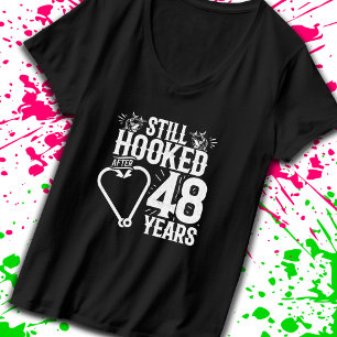 Camiseta Cuta 48º Aniversario Parejas casadas 48 años
