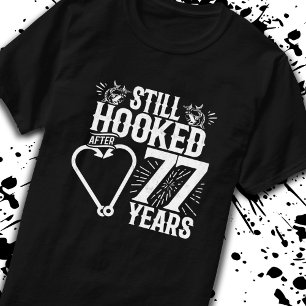 Camiseta Cuta 77º Aniversario Parejas casadas 77 años