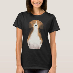 Camiseta Cuta acuarela Perro Beagle Art