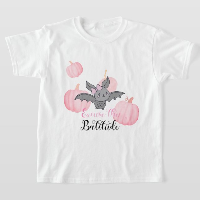 Camiseta Cuta de Halloween Bat (Distribución)
