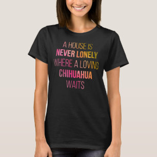 Camiseta Cuta De Perro Chihuahua En Acuarela
