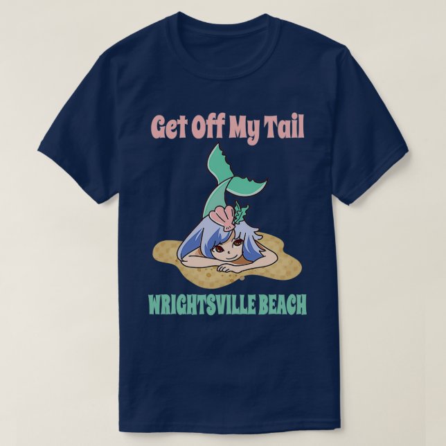 Camiseta Cuta de vacaciones de Wrightsville Beach (Diseño del anverso)
