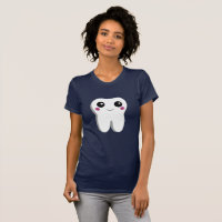 Cuta dental dental dental sonriente feliz