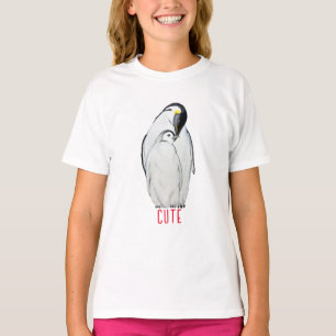 Camiseta Cuta familia de los pingüinos emperadores T-Shirt