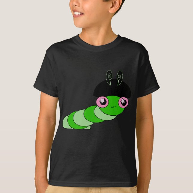 Camiseta Cuta oruga (Anverso)