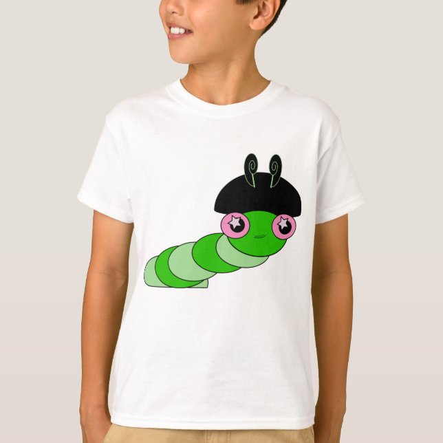 Camiseta Cuta oruga (Anverso)