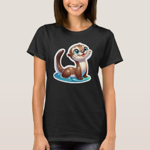 Camiseta Cuta Otter