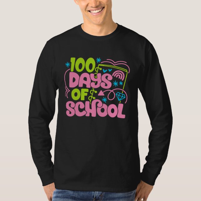 Camiseta Cute 100 Days of School 100th Magical School Day T (Anverso)