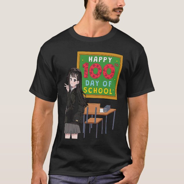 Camiseta Cute 100th Day of School 100 Days Smarter Teachers (Anverso)