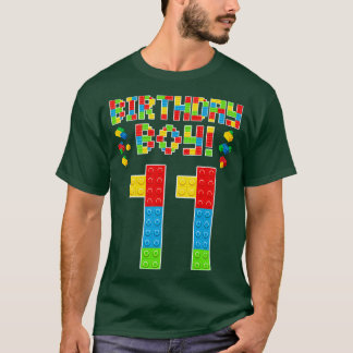 Camiseta Cute 11 cumpleaños niño de 11 años de edad de cons