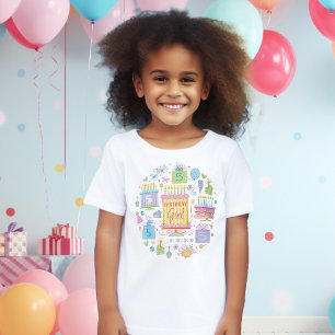 Camiseta Cute 5º cumpleaños