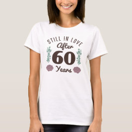 Camiseta Cute 60 Aniversario
