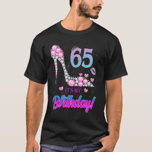 Camiseta Cute 65 años es mi fiesta de cumpleaños número 65