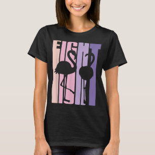 Camiseta Cute 8º regalo de cumpleaños I Flamingo I de 8 año