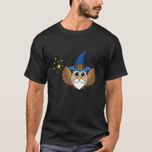 Camiseta Cute a Merlin el Personalizado Lechuza Mago