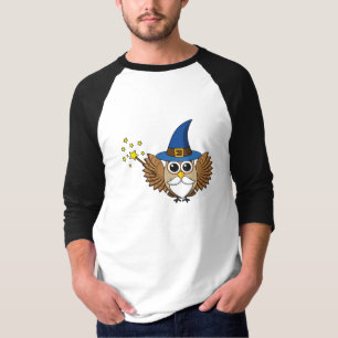 Camiseta Cute a Merlin el Personalizado Lechuza Mago