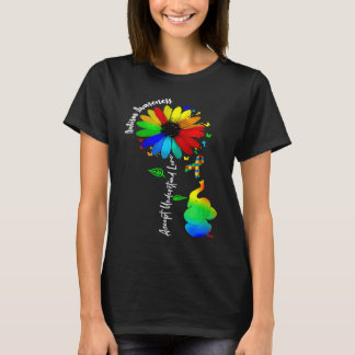 Camiseta Cute Accept Comprender Amor Autism Awareness Sunfl