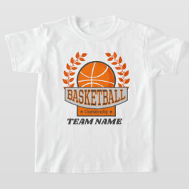 Camiseta Cute add team nombre basketball Campeonato
