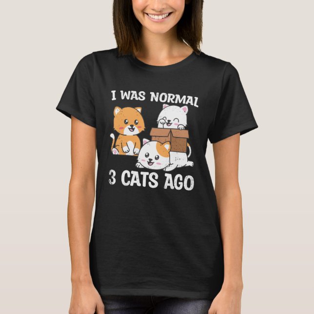 Camiseta Cute Adorable Cats  Pet Animals Cat Owner Graphic (Anverso)