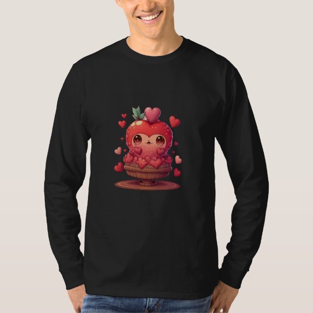 Camiseta Cute adorable unique Happy Valentine's Day buddies (Anverso)
