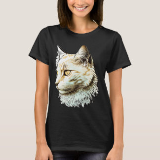 Camiseta Cute adorable unique original colored cat
