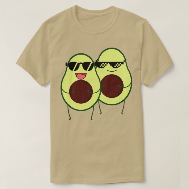 Camiseta Cute Aguacate (Diseño del anverso)