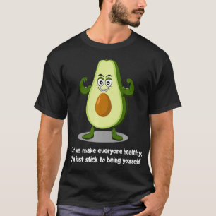 Camiseta Cute aguacate Vegan Nutritionist Gigante Premium