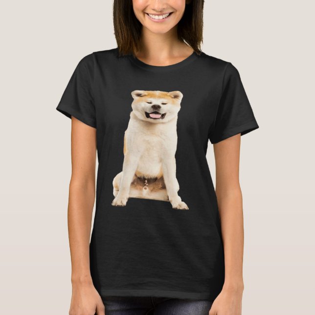 Camiseta Cute Akita Inu (Anverso)